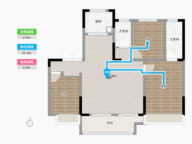 河南省-洛阳市-建业江山汇-118.00-户型库-动静线