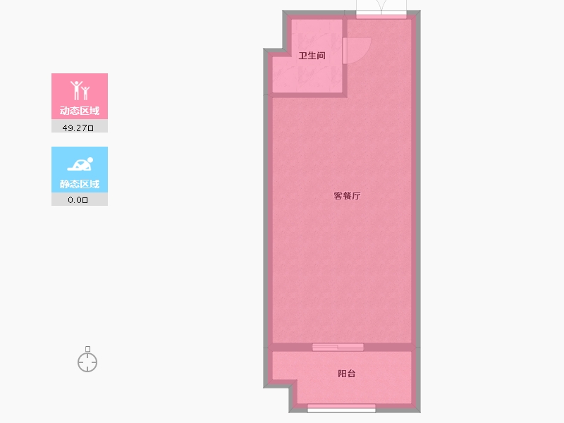 河南省-商丘市-华府悦公馆-45.18-户型库-动静分区