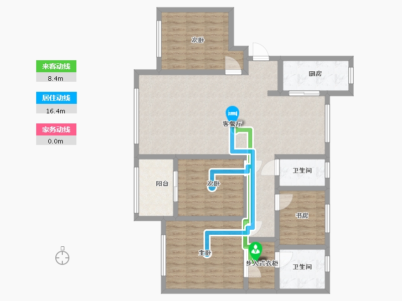 山东省-淄博市-中房翡翠馨居-112.00-户型库-动静线