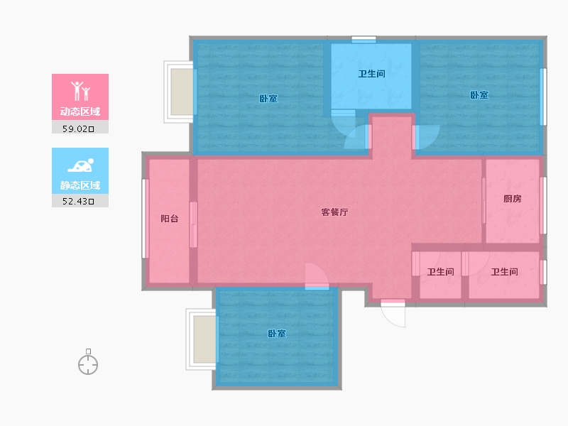 河北省-邢台市-九玺台-99.00-户型库-动静分区