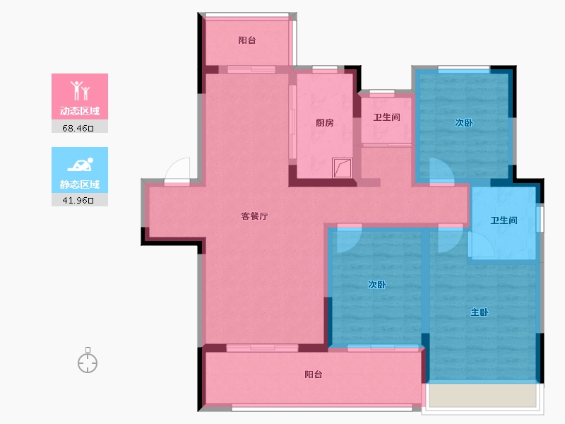 河南省-周口市-新城首府-97.71-户型库-动静分区