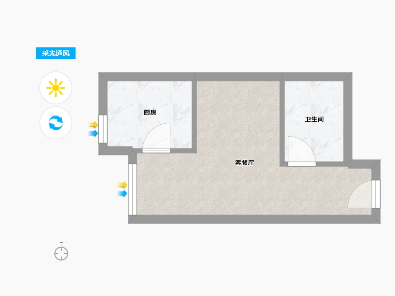 北京-北京市-燕保高米店家园-24.00-户型库-采光通风