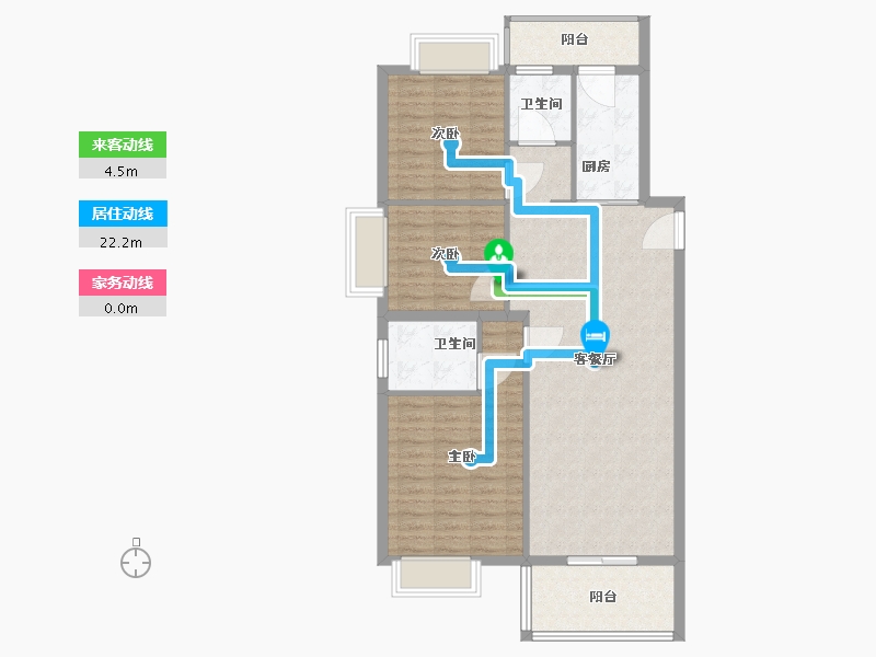 河南省-安阳市-美好家园-99.87-户型库-动静线