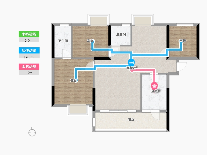 广东省-清远市-英德新天地-83.20-户型库-动静线