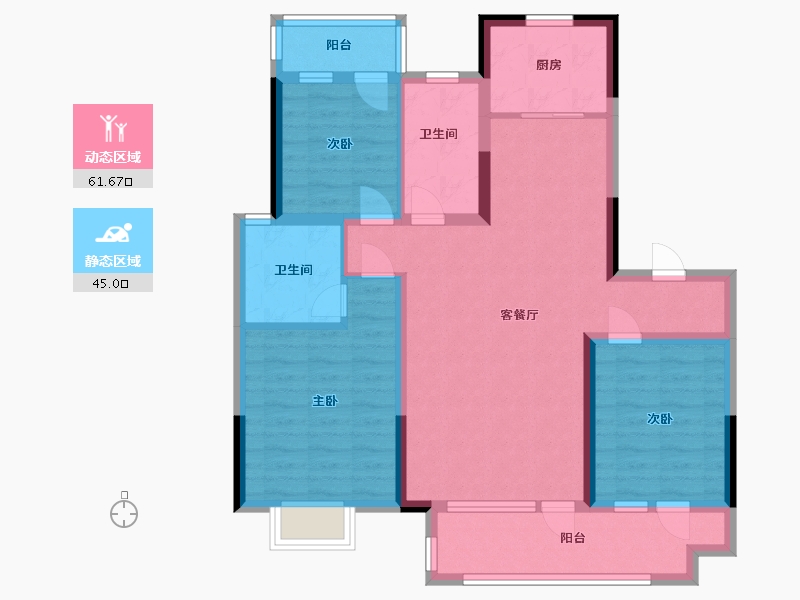 山东省-济南市-力高未来城-94.40-户型库-动静分区