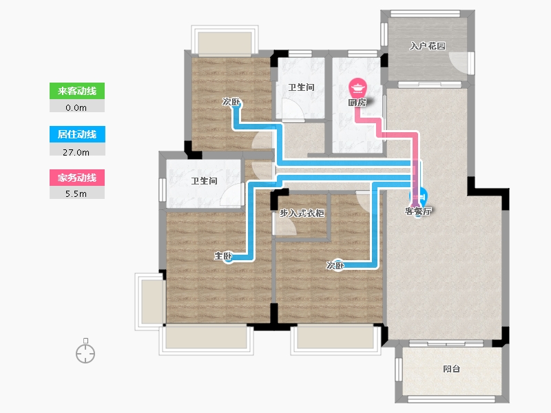 四川省-成都市-御源大湖区-95.42-户型库-动静线