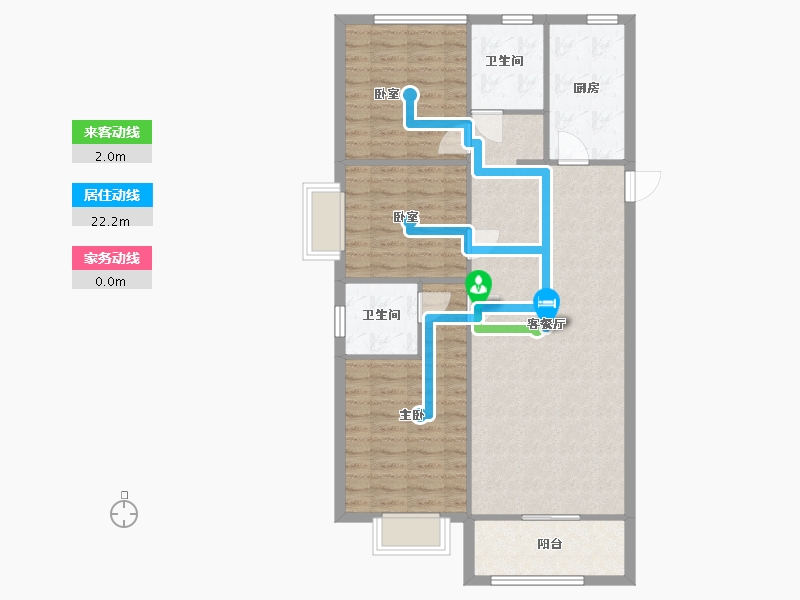 山西省-太原市-红星紫御半山二期-94.40-户型库-动静线