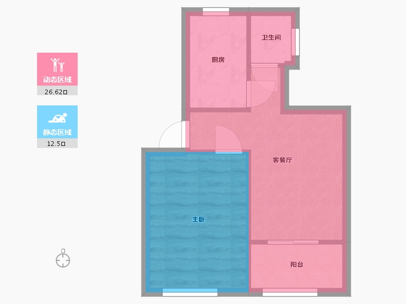 河北省-保定市-二中家属院-90.00-户型库-动静分区