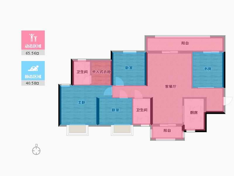 广西壮族自治区-钦州市-绿地交投中央公园-114.40-户型库-动静分区