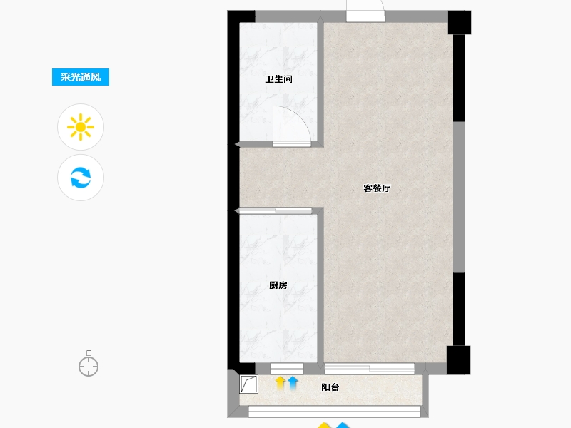 广东省-肇庆市-敏捷水映澜山-33.19-户型库-采光通风