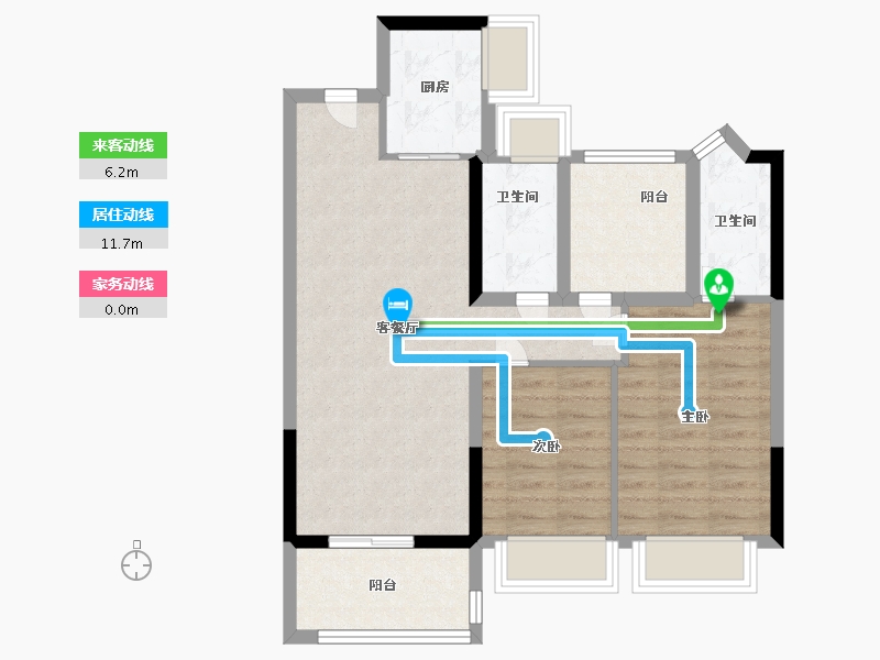 广东省-佛山市-城发-71.20-户型库-动静线