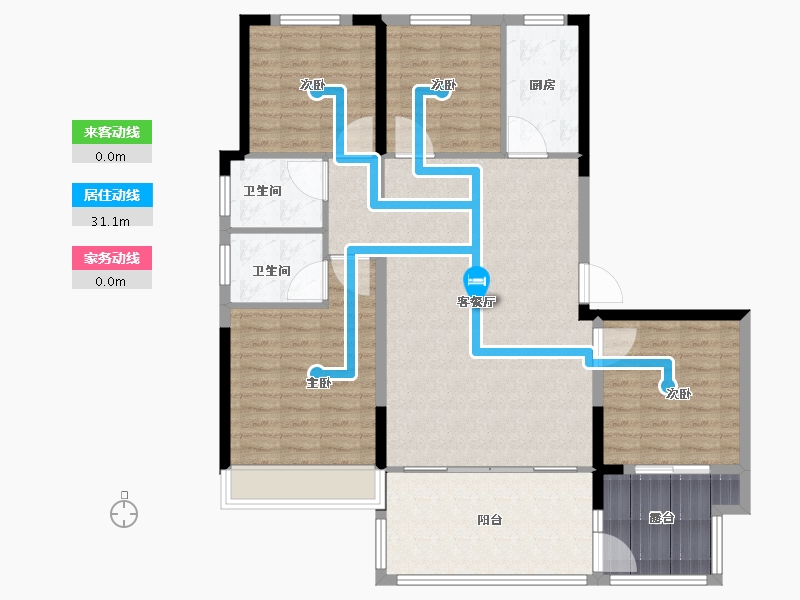 河南省-濮阳市-建润府-120.00-户型库-动静线