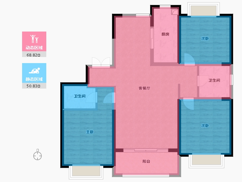 山西省-运城市-建龙龙祥苑-112.00-户型库-动静分区