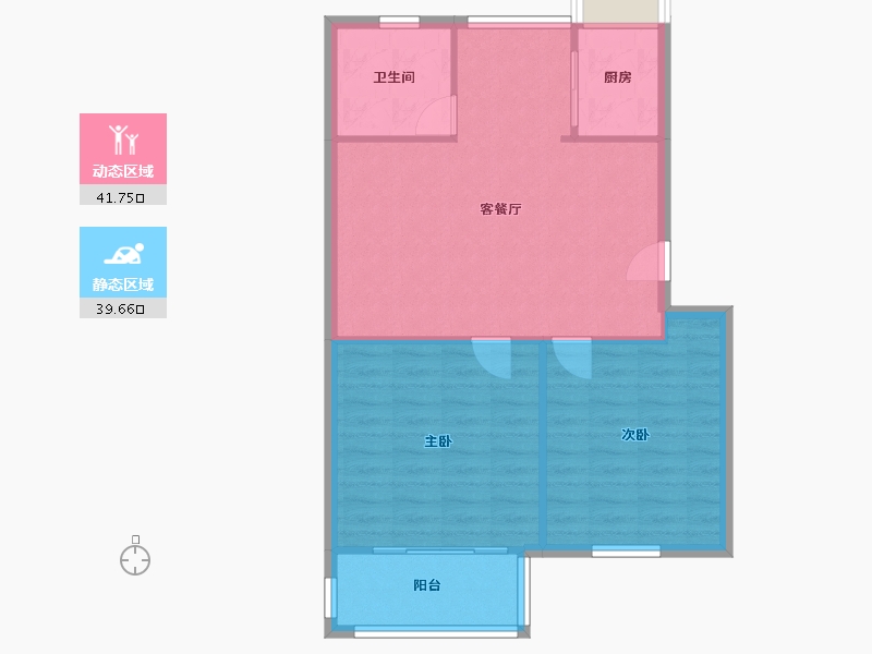 湖北省-武汉市-电业小区-95.00-户型库-动静分区