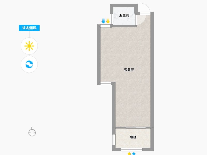 福建省-福州市-榕发乌山郡-36.00-户型库-采光通风