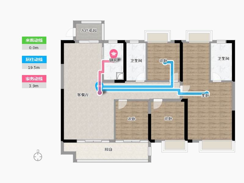 江西省-赣州市-南山原著-130.00-户型库-动静线