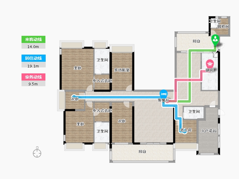 广东省-佛山市-顺控博悦湾-240.00-户型库-动静线