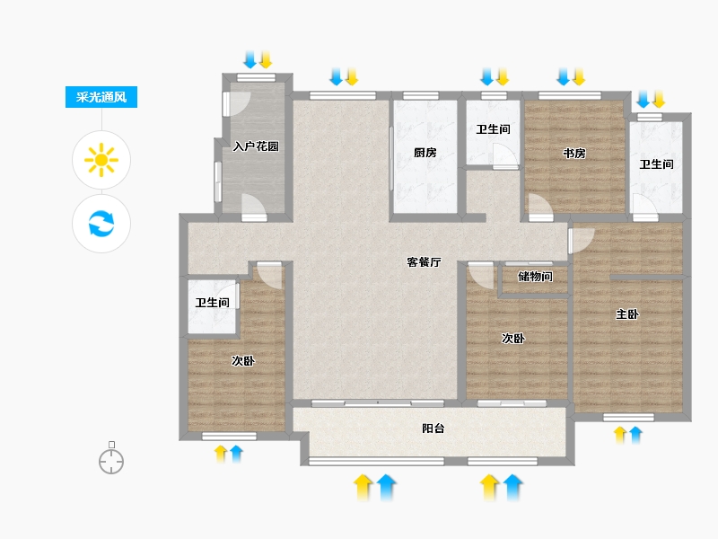 山东省-日照市-城投城市印象-150.00-户型库-采光通风