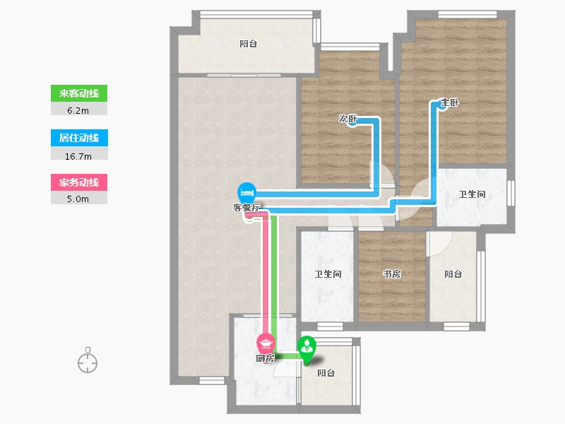 四川省-成都市-香悦府-87.09-户型库-动静线