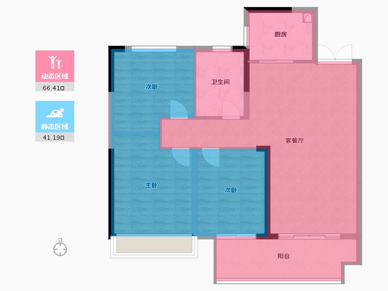 安徽省-淮北市-祥源府-98.00-户型库-动静分区