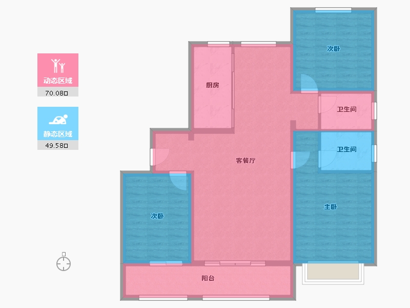 河北省-邯郸市-龙庭悦府-108.00-户型库-动静分区