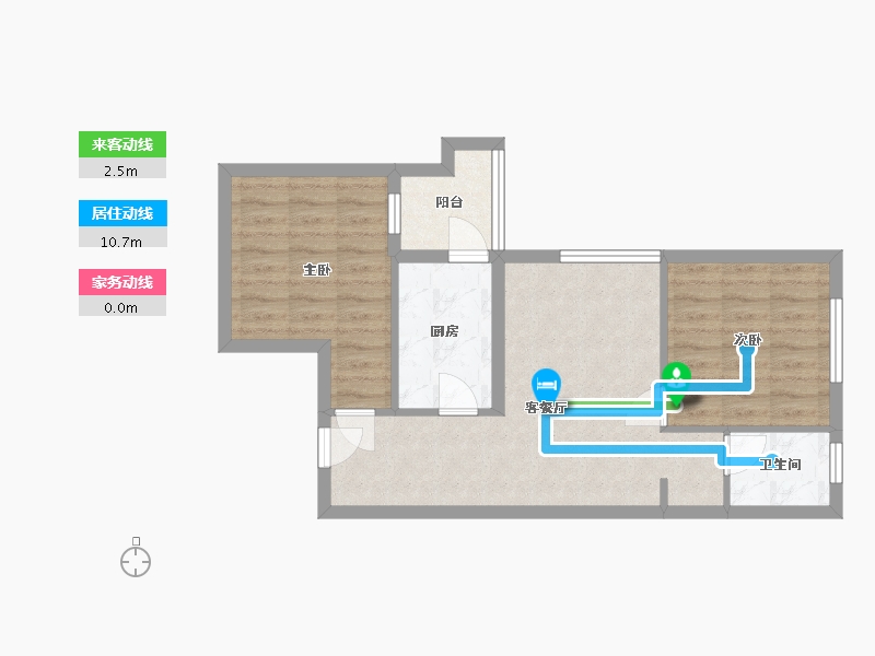 福建省-厦门市-洋唐居住区-47.00-户型库-动静线