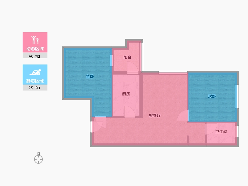 福建省-厦门市-洋唐居住区-47.00-户型库-动静分区