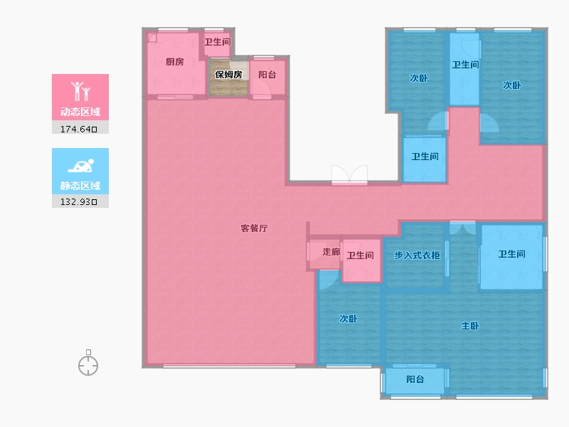 江苏省-常州市-一江风华-288.00-户型库-动静分区