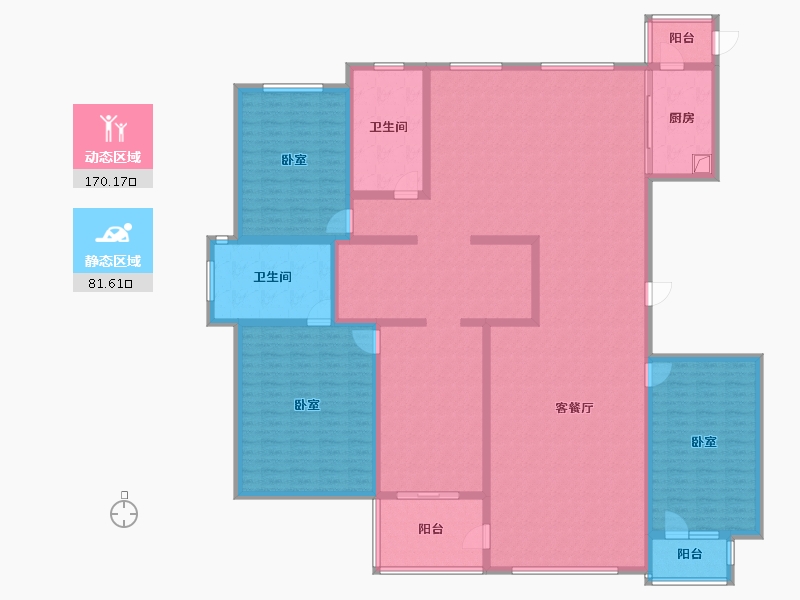 山东省-滨州市-富海观岳-229.81-户型库-动静分区