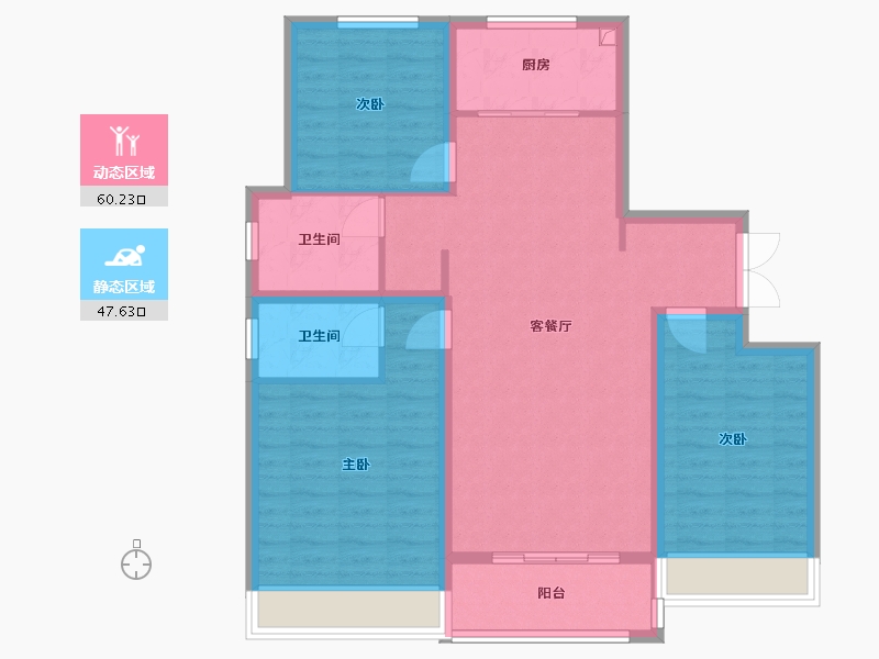 河南省-安阳市-远博御湖宸院-97.00-户型库-动静分区