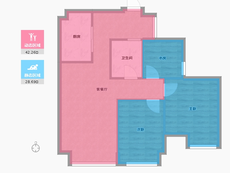 四川省-成都市-源上湾万融城三期-D区-60.26-户型库-动静分区