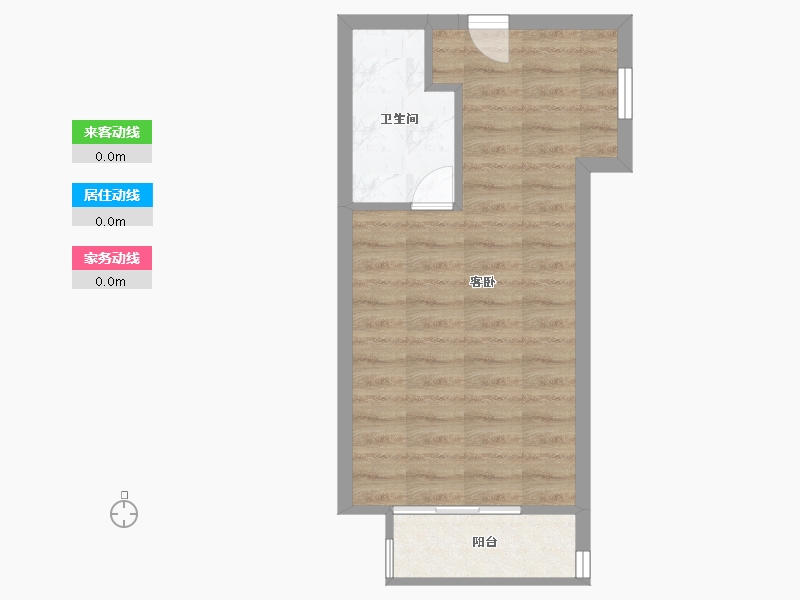 吉林省-延边朝鲜族自治州-嘉年华公馆·大千城二期-34.86-户型库-动静线