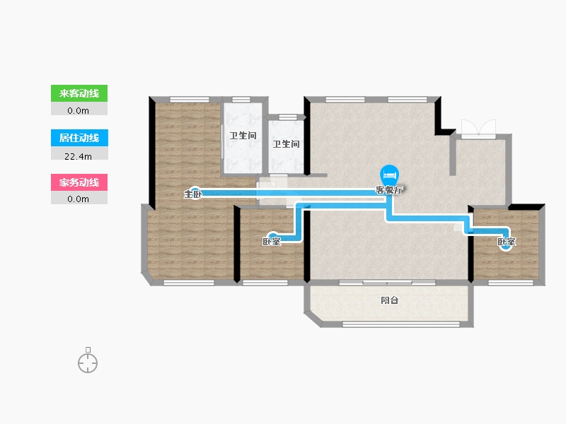 四川省-成都市-阅天府-120.87-户型库-动静线