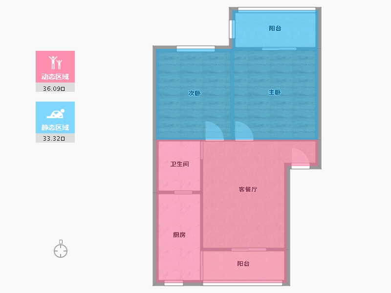 四川省-成都市-双建路60号-62.13-户型库-动静分区