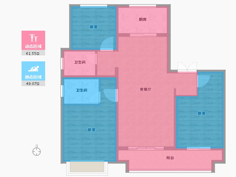 山西省-临汾市-光宇·誉品-99.20-户型库-动静分区