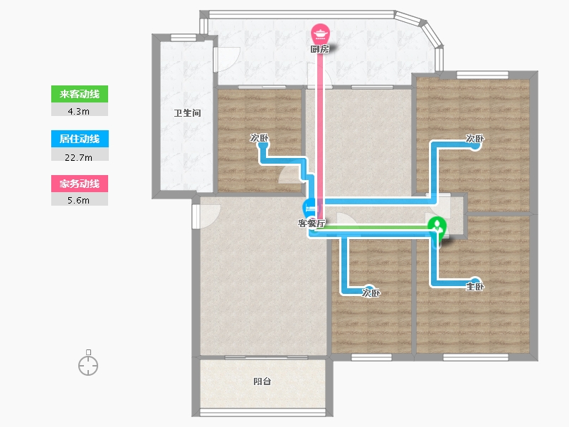 江西省-赣州市-安居工程-106.40-户型库-动静线