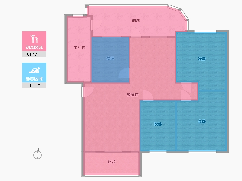 江西省-赣州市-安居工程-106.40-户型库-动静分区