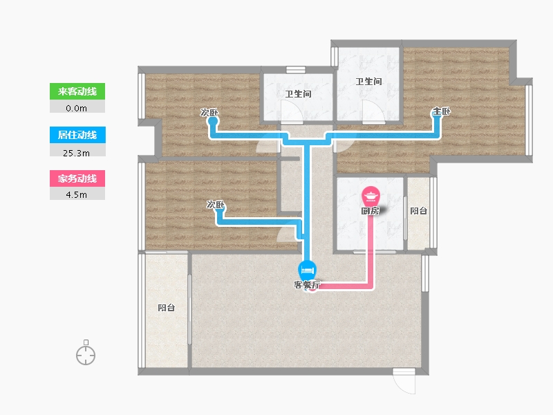 广东省-广州市-佳兆业君汇上品商业广场-101.84-户型库-动静线