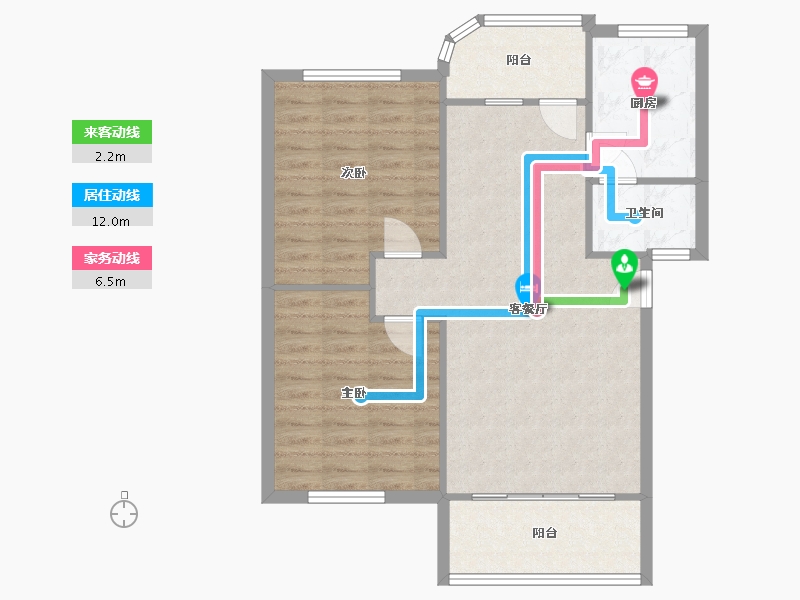 江西省-赣州市-安居工程-73.60-户型库-动静线