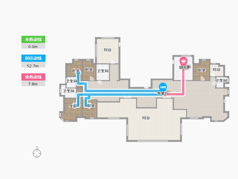 福建省-福州市-橡树湾-292.00-户型库-动静线