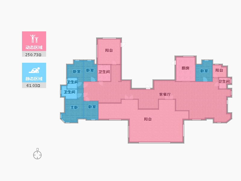 福建省-福州市-橡树湾-292.00-户型库-动静分区