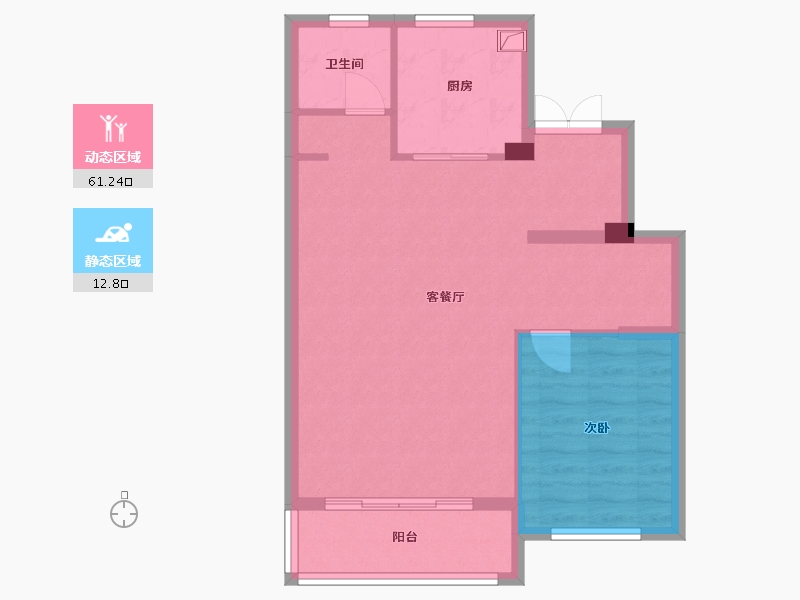 浙江省-杭州市-湖翠晓印轩-149.60-户型库-动静分区