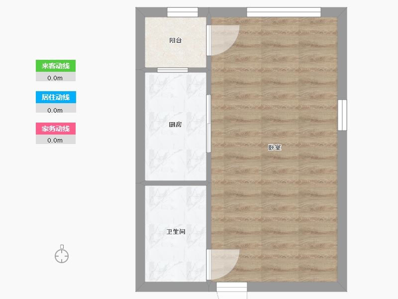 江苏省-南京市-恒大滨江-40.00-户型库-动静线