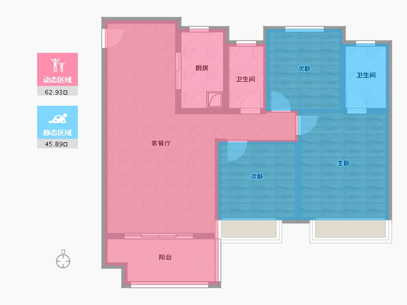 山东省-枣庄市-善国臻园-97.00-户型库-动静分区