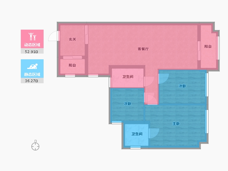 广东省-广州市-城投珠江天河壹品-80.74-户型库-动静分区