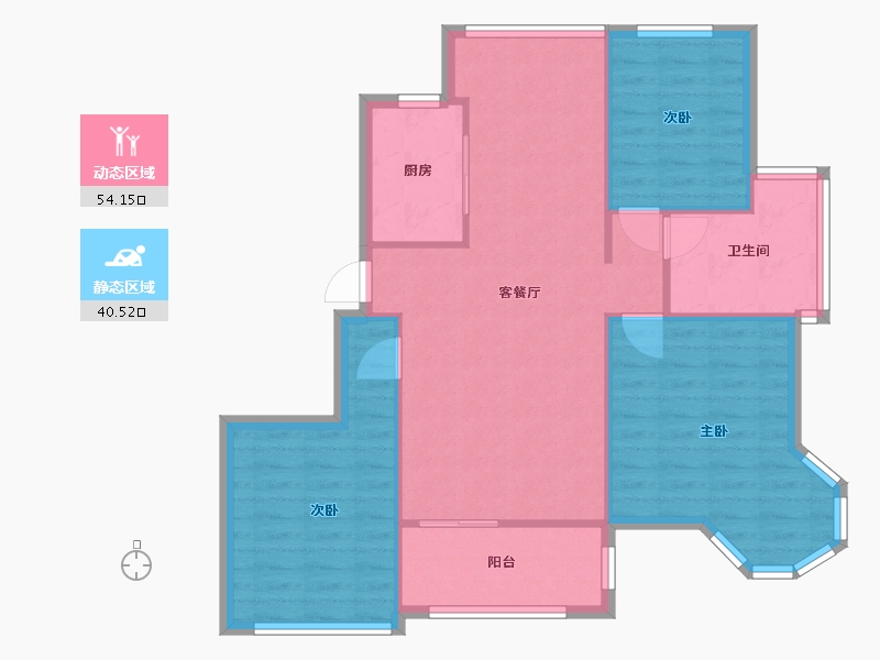 江西省-南昌市-幸福时光-一期-89.00-户型库-动静分区