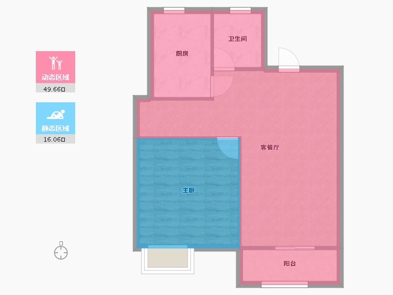 江苏省-苏州市-苏杭之星-103.20-户型库-动静分区