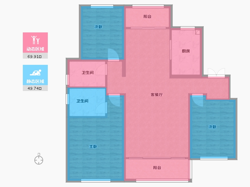 河北省-保定市-尧都御府-108.00-户型库-动静分区