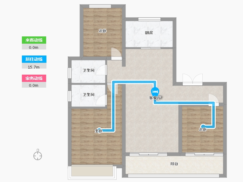 河南省-濮阳市-崛起尚合府-3号院-97.00-户型库-动静线