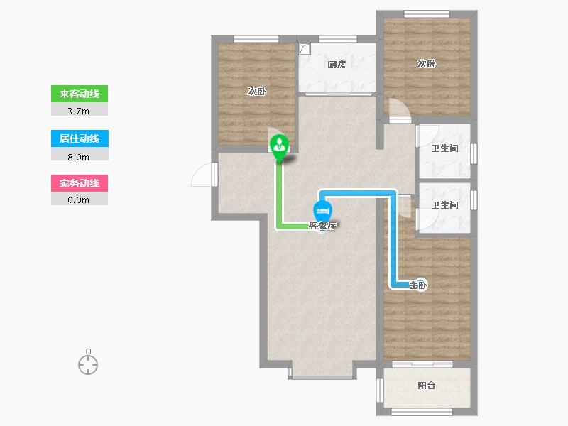 河北省-保定市-哈罗城-96.20-户型库-动静线